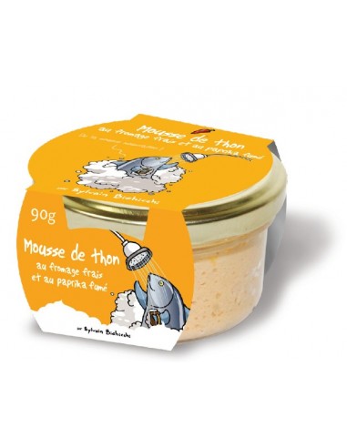 Tuna mousse with fresh cheese and smoked paprika 90g