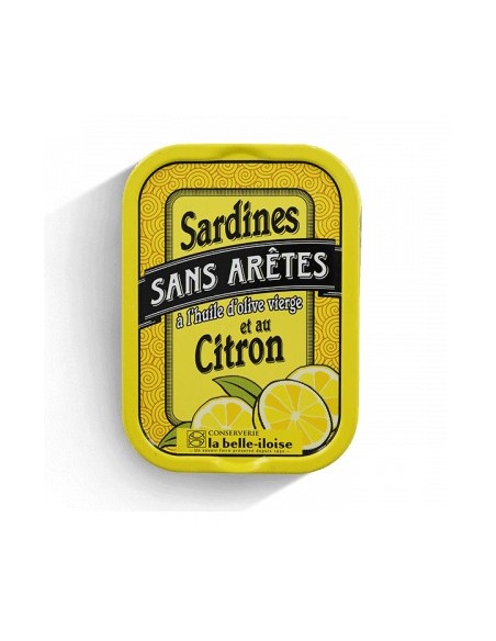 Sardines Sans Ar Te Au Citron Et Huile D Olive La Belle Iloise