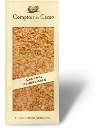 Tableta de Chocolate gourmet - LECHE - CARAMELO MANTEQUILLA SALADA