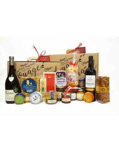 Basket The Great Trip to the Country of Gourmets | Gift basket