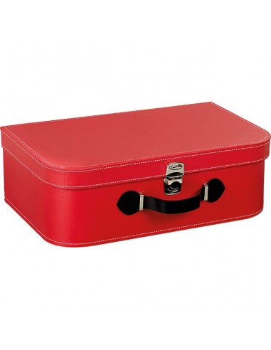 SMALL red suitcase