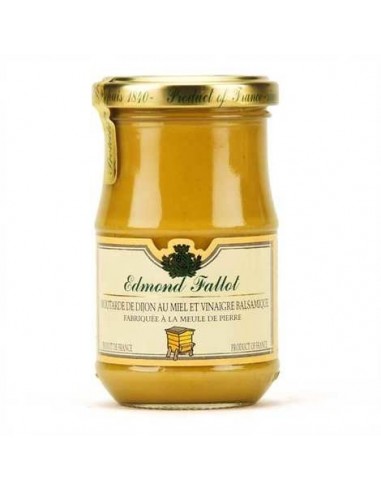 Moutarde de dijon Vinagre balsamique et MIEL | Edmond Fallot