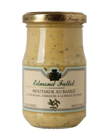 Basil dijon mustard| Edmond Fallot