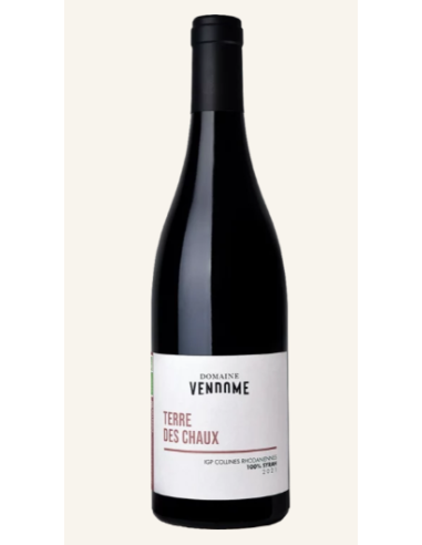 Domaine Vendome BIO Terre des chaux 2021 IGP COLLINES RHODANIENNES Red wine