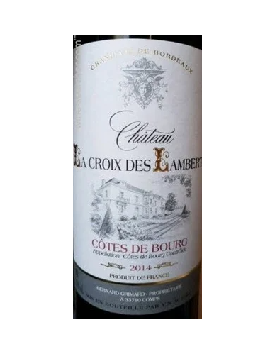 LA CROIX DES LAMBERTS Red Wine COTES DE BOURG