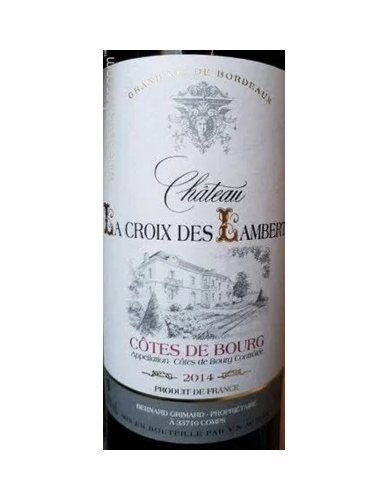 LA CROIX DES LAMBERTS Tinto COTES DE BOURG