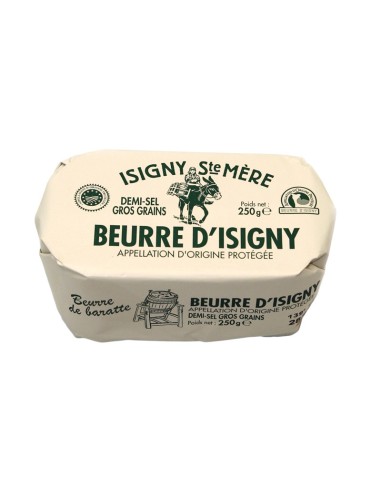 Demi salt butter 250gr Isigny