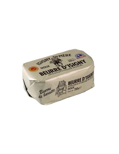 Unsalted butter 250gr Isigny