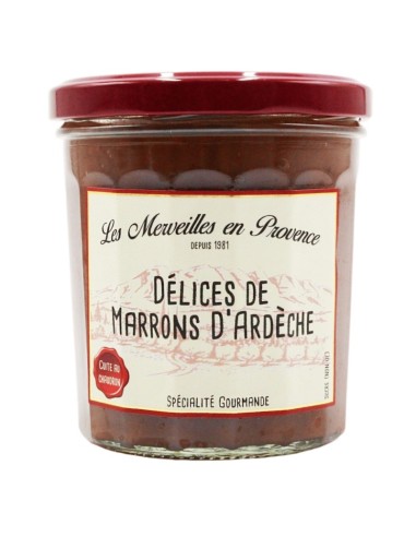 Crème de marrons d'ardèche 370g Merveilles en Provence