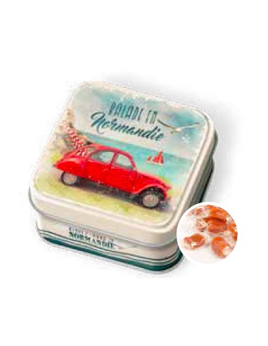 Caramelos mantequilla salada de bretaña 45g Caja Normandie