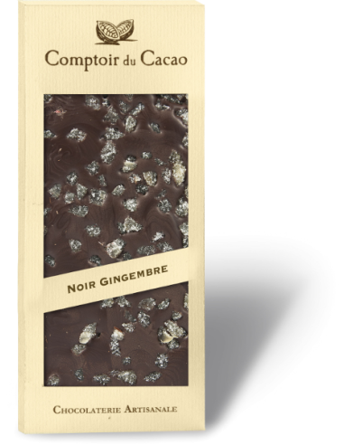 Gourmet chocolate bar - DARK - GINGER