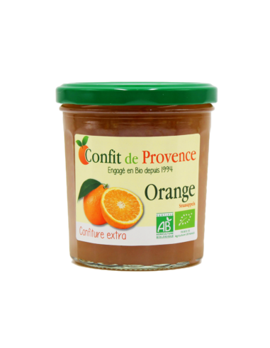 Confiture Orange BIO - 370gr Les Merveilles en Provence