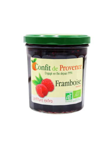 Confiture Framboise BIO - 370gr Les Merveilles en Provence