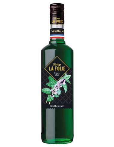 Spearmint syrup - LA FOLIE 70cl