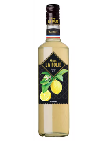 Lemon syrup - LA FOLIE 70cl