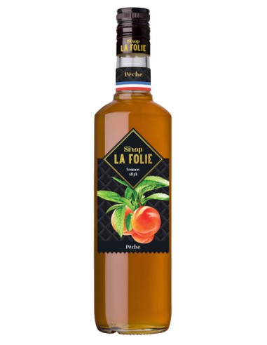 Peach syrup - LA FOLIE 70cl