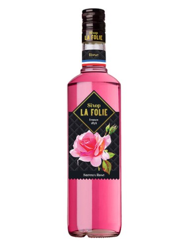 Sirope de rosas - LA FOLIE 35cl