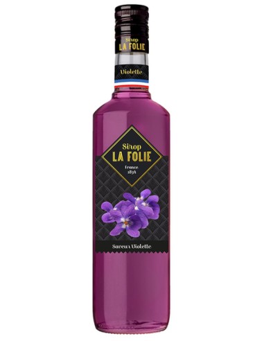 Sirop de violette - LA FOLIE 35cl