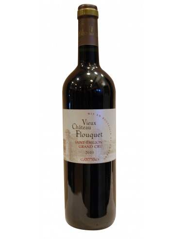 vieux flouquet cru emilion tinto rouge