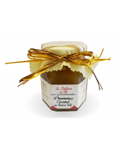 Apple and Caramel Jam with salted butter - 290gr