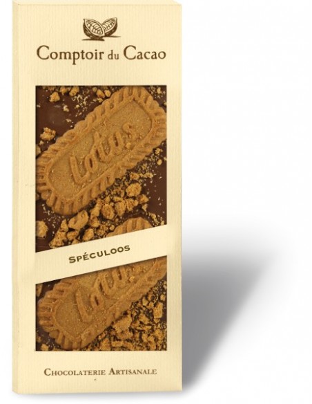 Tableta de Chocolate gourmet - LECHE - SPECULOOS