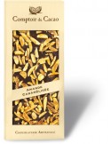 Tableta de Chocolate gourmet - NEGRO - ALMENDRAS caramelizadas