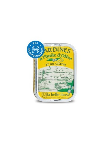 Sardines au citron et huile d'olive