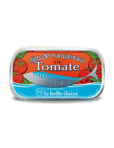 Filetes de caballa con tomate