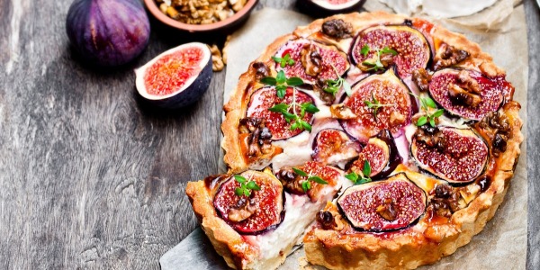 French Honey Fig Tart